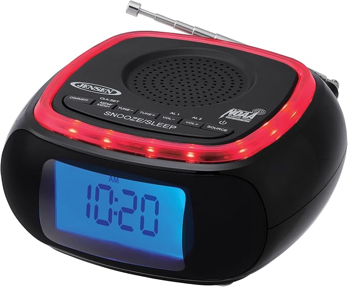 Jensen JEP-725 Digital AM/FM Weather Band Alarm Clock Radio by Jensen