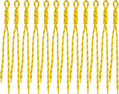 Paracord Keychain Paracord Bag Charm 12pcs Braided Nylon Rope Keychain Cord by Cmidy