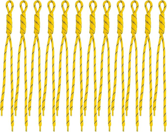 Paracord Keychain Paracord Bag Charm 12pcs Braided Nylon Rope Keychain Cord by Cmidy