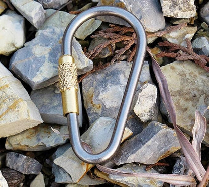 5pcs MINI Titanium Locking Carabiner, Perfect D-Ring - Image 4