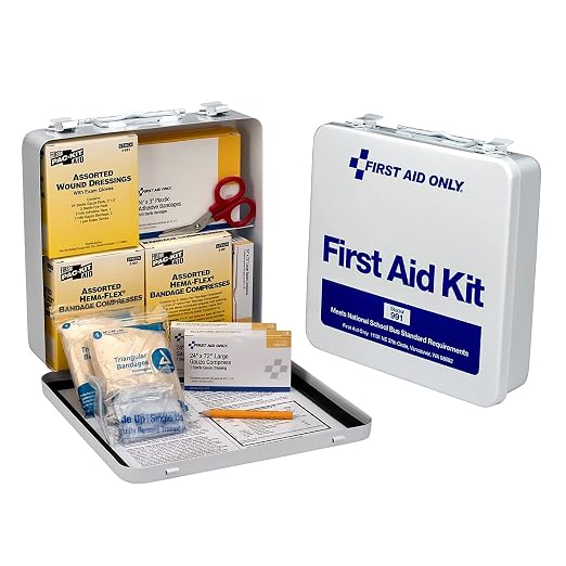 First Aid Only 50 Person Unitized Metal Bus First Aid Kit - Image 3