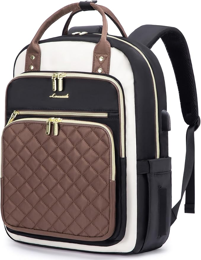 LOVEVOOK Laptop Backpack Purse for Women, 15.6" Laptop Bag for Travel by LOVEVOOK