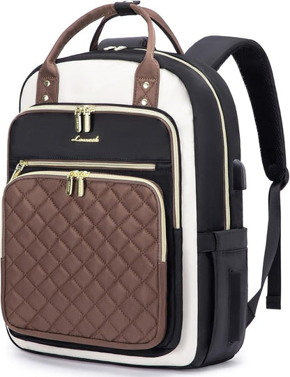 LOVEVOOK Laptop Backpack Purse for Women, 15.6" Laptop Bag for Travel by LOVEVOOK
