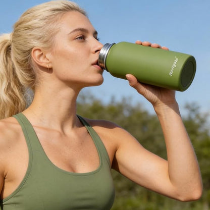 Navigate 40 oz Insulated Stainless Steel Sports Water Bottle - Image 6