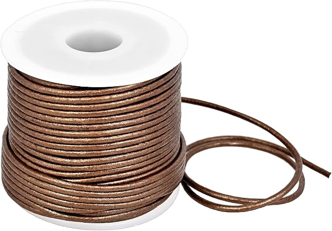 GENIQUE Real/Genuine Round Leather String Cord - Image 5