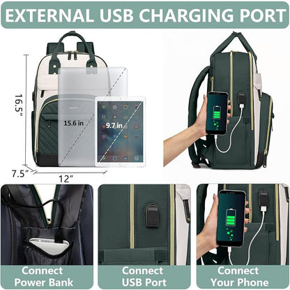 Laptop Backpack for Women Work Bag - Image 4