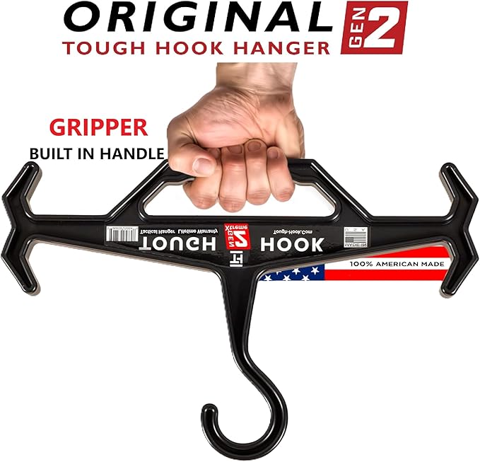 Tough Hook Original Heavy Duty Hangers – The Superhero of Hangers USA-Made - Image 5