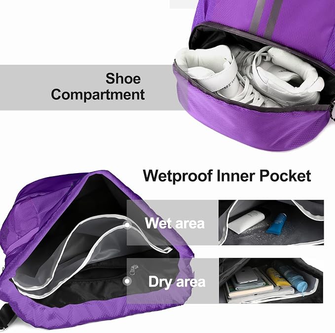 Hoedia Sports Drawstring Backpack - Image 2