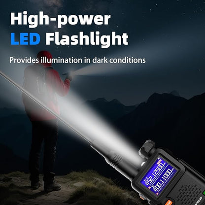 Baofeng Radio UV-5RM Ham Radio Handheld UV5R Walkie Talkies Long Range - Image 5