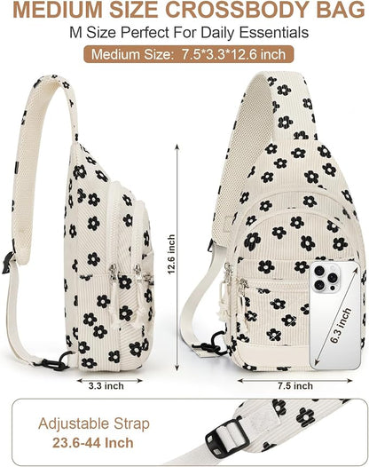 Capolo Sling Bag for Women Men Waterproof Crossbody Bags for Women Trendy - Image 3