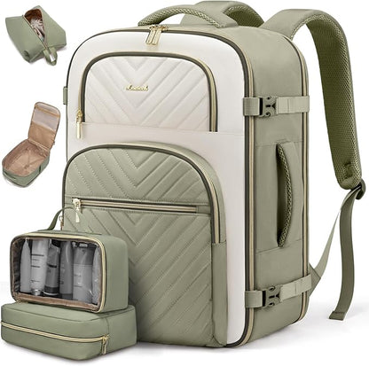 LOVEVOOK Travel Backpack Carry on Flight Approved 40L, Waterproof TSA Travel by LOVEVOOK
