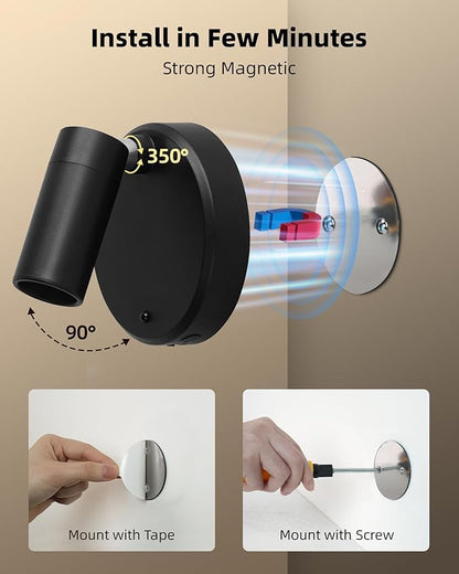 EZVALO Spotlights Indoor with Remote, 5500mAh Rechargeable Picture Lights - Image 6