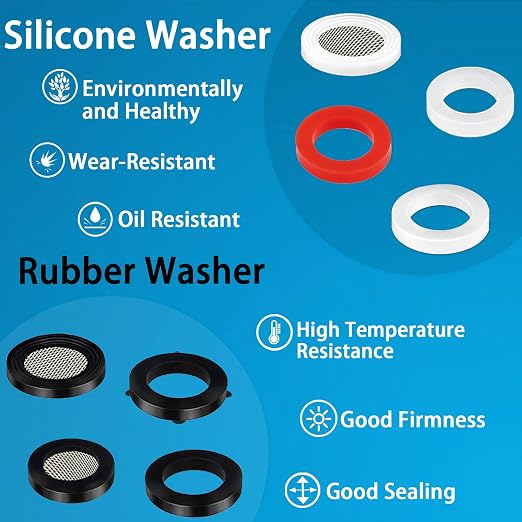 ZDBB 129 PCS Garden Hose Washers Shower Head Gaskets - Image 7