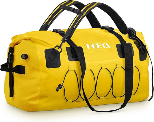 HEETA Waterproof Duffel Bag Motorcycle Dry Bag Backpack, 60L/80L Extra Large by HEETA