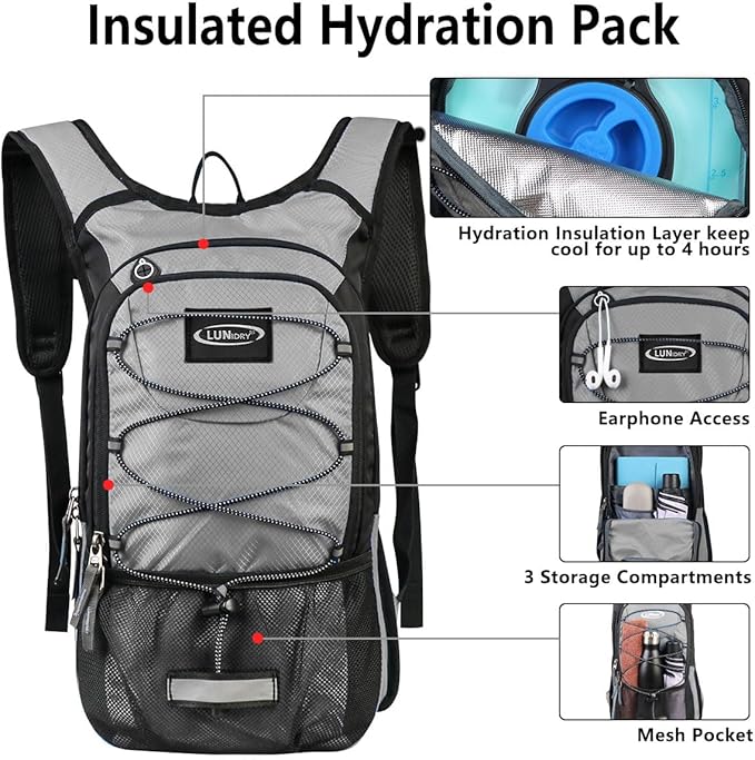 Insulated Hydration Pack Backpack - Image 3