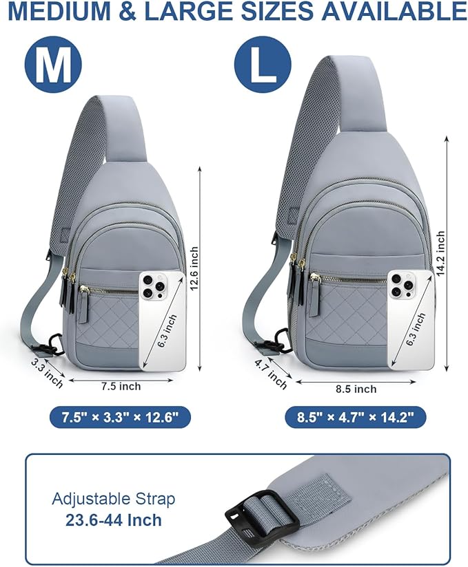 Capolo Sling Bag for Women Men Waterproof Crossbody Bags for Women Trendy - Image 3
