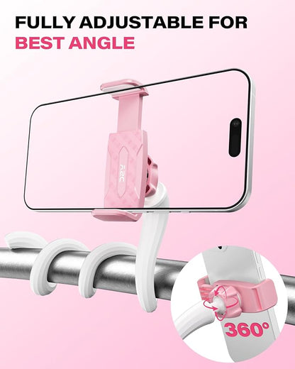 A2C Flexible Phone Holder for Treadmill, Shopping Cart, Portable Gooseneck - Image 2