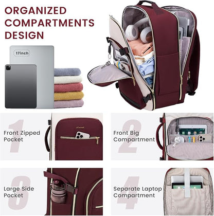 LOVEVOOK 40L Large Travel Backpack - Image 4