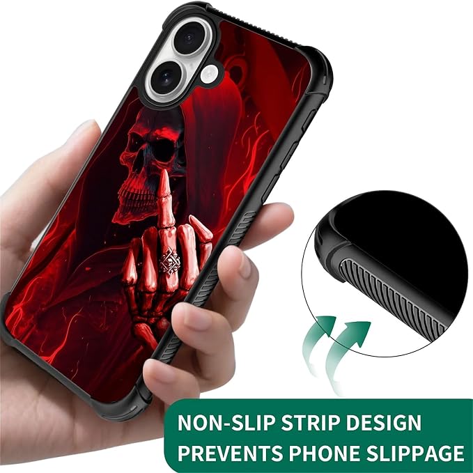for iPhone 17 Case, for MagSafe Graphic Design for Girl Boy Soft Silicone Hard - Image 4