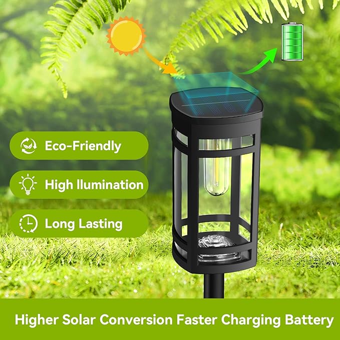 EXCMARK 12 Pack Solar Lights Outdoor Waterproof - Image 3