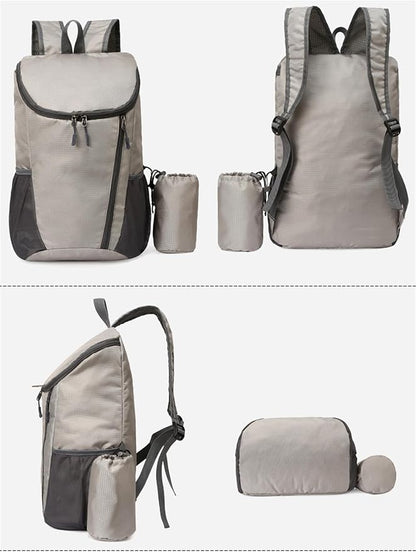 Portable Foldable Backpack Folding Mountaineering Bag, Ultralight Outdoor - Image 3
