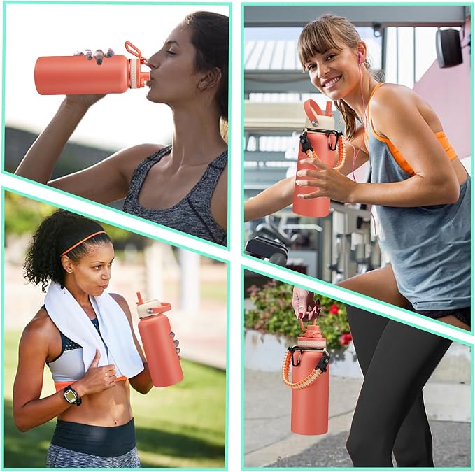 32 oz Sports Water Bottle Insulated - Image 8