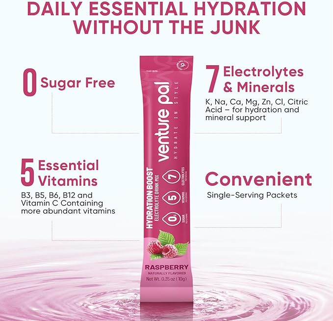 Venture Pal Sugar Free Electrolytes Powder Packets - Image 4