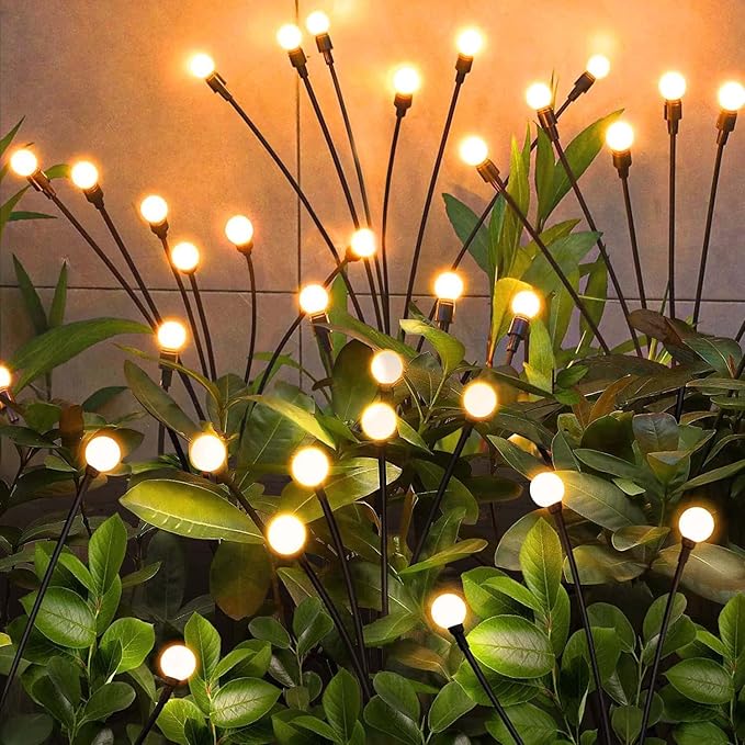 NBQQ Solar Garden Lights Outdoor, Swaying Light Waterproof Solar Lights Outdoor by NBQQ