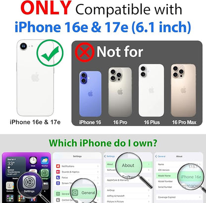 SPORTLINK for iPhone 16e/17e Case, IP68 Waterproof Military Protective Full - Image 2