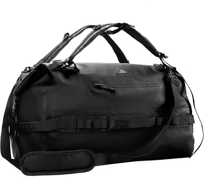 Haimont Large Waterproof Duffel Backpack Roll-Top Heavy Duty Dry Duffle Bag by Haimont