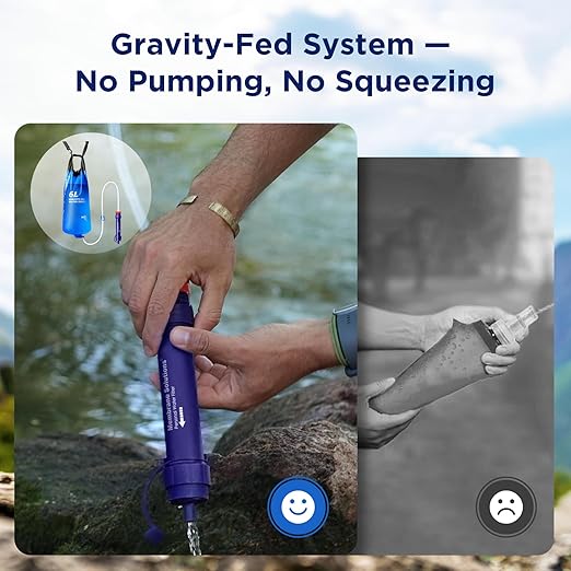 Membrane Solutions Gravity Water Filter Pro 6L, NSF/ANSI 42&372&401 Certified - Image 5