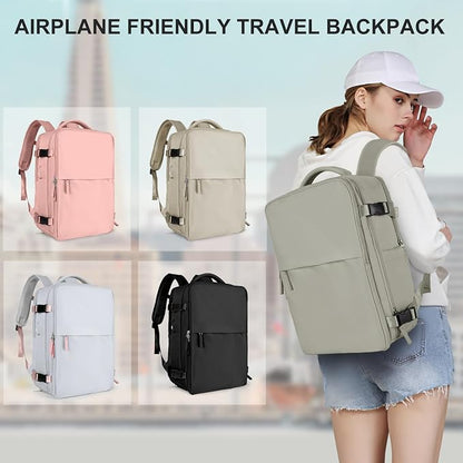 coowoz Travel Laptop Backpack For Women Men Airline Approved, Carry On Backpack - Image 9