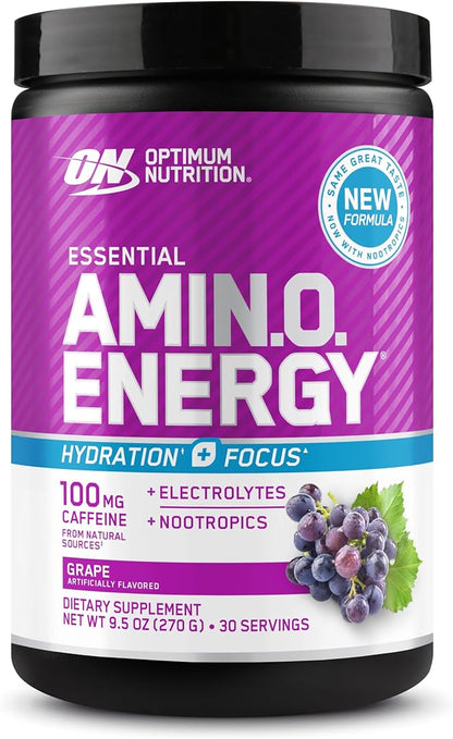 Optimum Nutrition Amino Energy Powder Plus Focus, by OPTIMUMNUTRITION