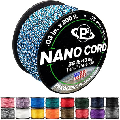 Paracord Planet Nano Cord –Lightweight Nylon Nano Paracord – Great by ParacordPlanet