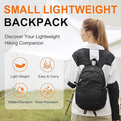 Small Hiking Backpack Travel Lightweight Hiking Packable Daypack - Image 2