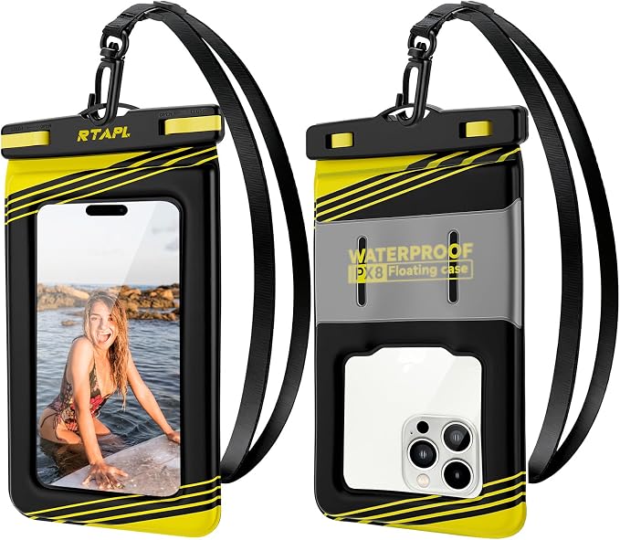 Floating Waterproof Phone Pouch 2 Pack by Unknown