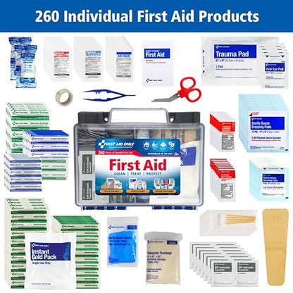 First Aid Only 91248 OSHA-Compliant First Aid Kit, All-Purpose 50-Person - Image 3