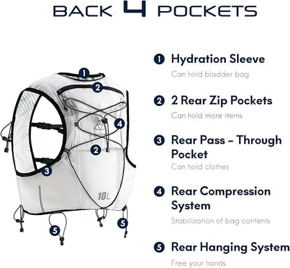 Haimont Running Hydration Vest - Image 5