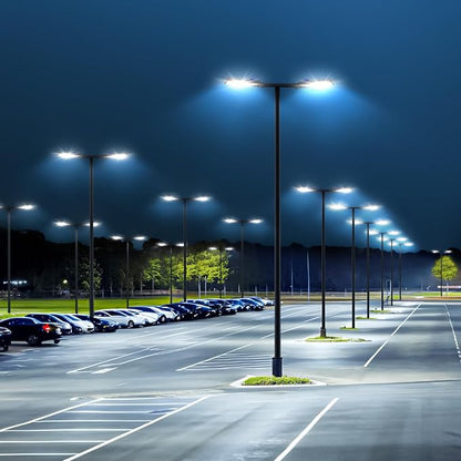 350W LED Parking Lot Light Outdoor:Arm Mount 52500LM Super Bright Dusk to Dawn - Image 8