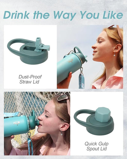 Coolflask Water Bottle 40 oz - Image 4