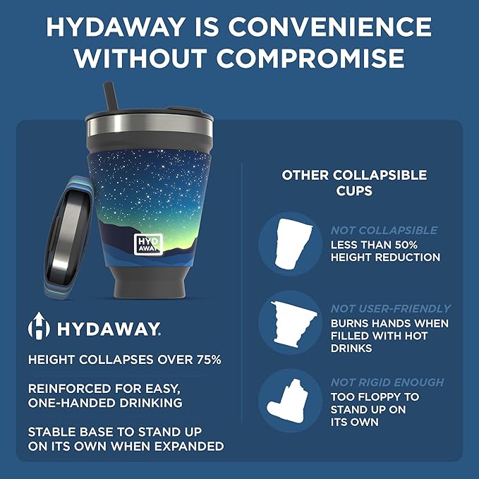 HYDAWAY 16oz Collapsible Tumbler - Image 6