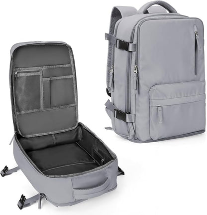 WONHOX Large Travel Backpack Carry on Flight Approved Laptop Work Business by WONHOX