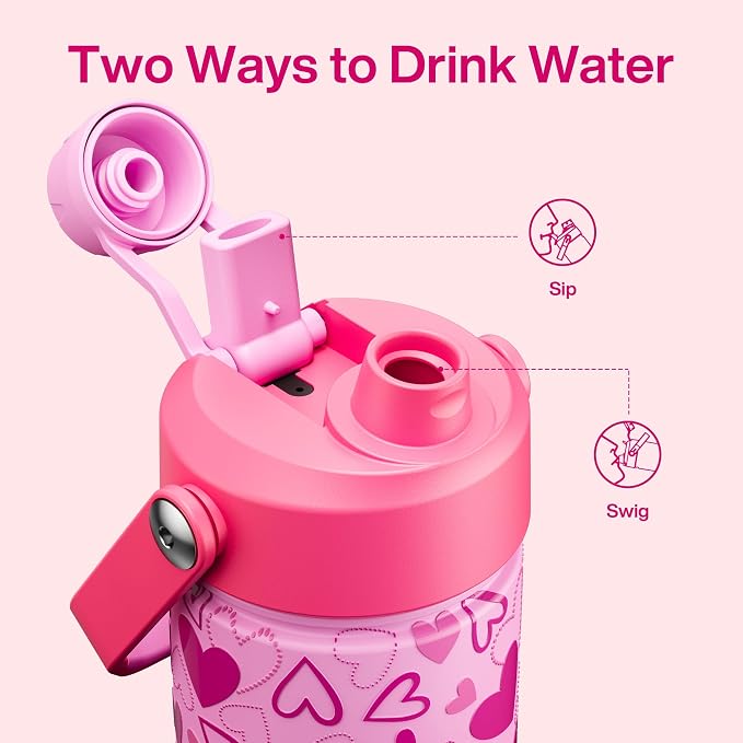 ENCOOL Valentine's Day Insulated Water Bottle - Image 3