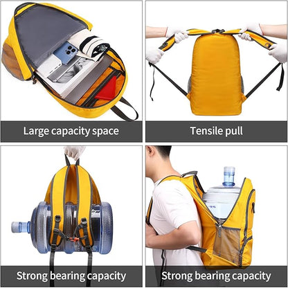 FENGDONG 35L Lightweight Foldable Waterproof Packable Travel Small Hiking - Image 5