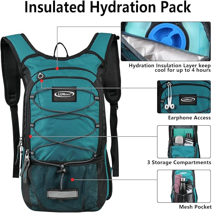Insulated Hydration Pack Backpack - Image 3