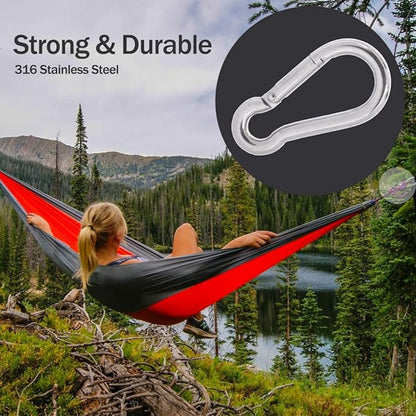 PROND Carabiner Clip, Heavy Duty Carabiner Clips, 316 Stainless Steel Carabiner - Image 7