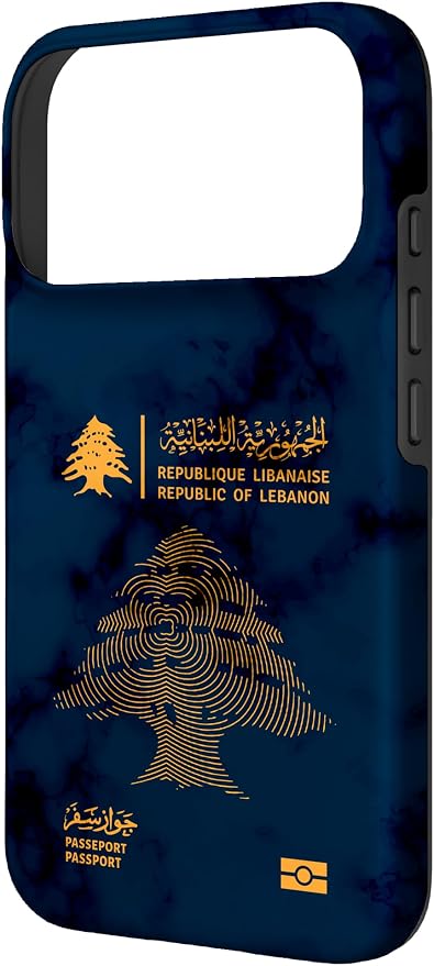 Lebanon, Lebanon Passport, Lebanon Flag, Lebanon map. Case - Image 2