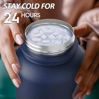 Navigate 32 oz Insulated Stainless Steel Sports Water Bottle - Image 7