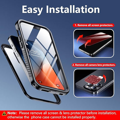 SPIDERCASE Only Designed for iPhone 14 Pro Max Case Waterproof Full Body - Image 4