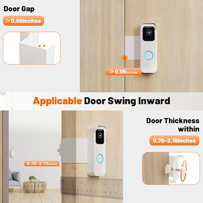 Blink Doorbell Mount, Anti-Theft Camera Mount Bracket - Image 3